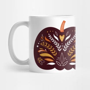 Fall / Halloween Style Pumpkin Design Mug